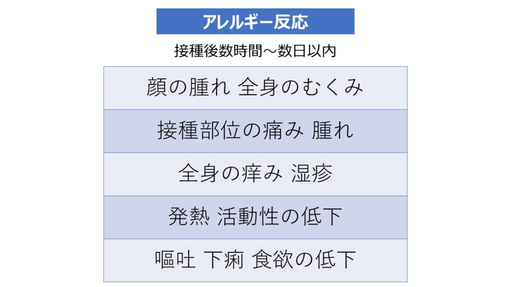 ワクチンの副反応を正しく知ろう 市川市 浦安市の動物病院 All動物病院行徳 皮膚科 眼科 ワクチンの副反応を正しく知ろう 市川市 浦安市の動物病院 All動物病院行徳 皮膚科 眼科